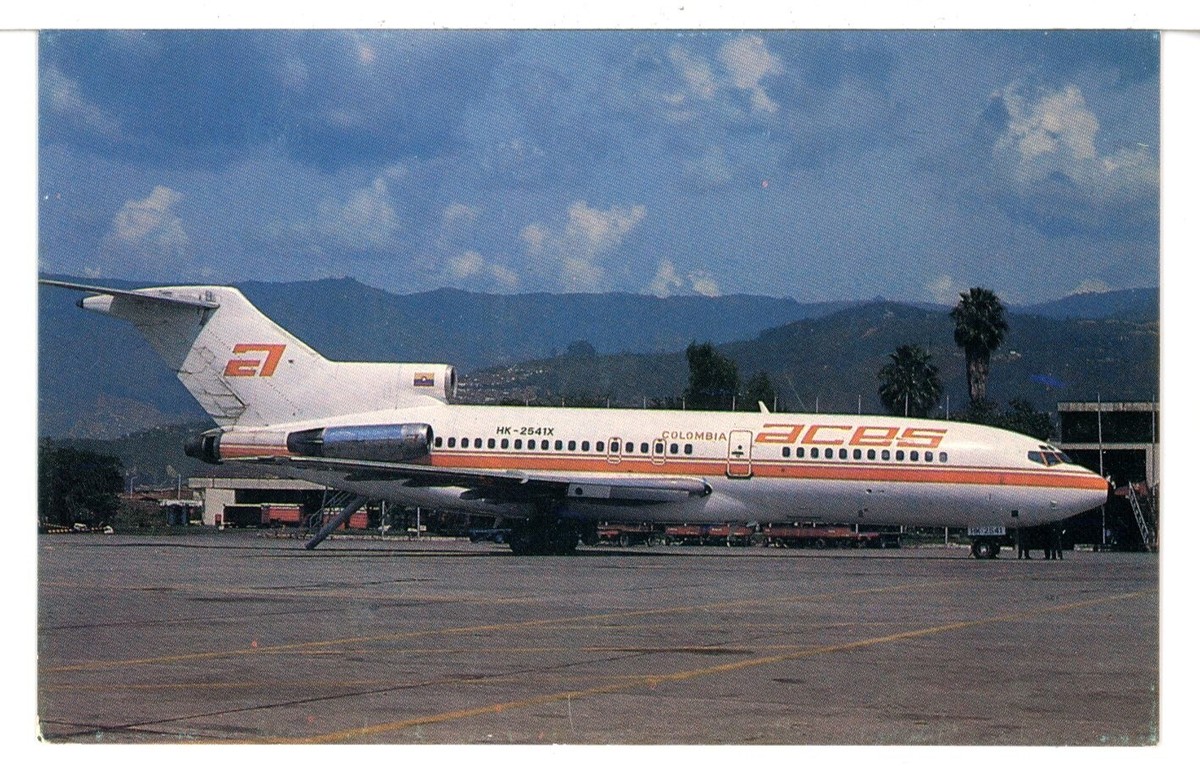 その他 hk106 1982 - ACES Columbia Boeing 727 HK-2541X, Medellin, Columbia