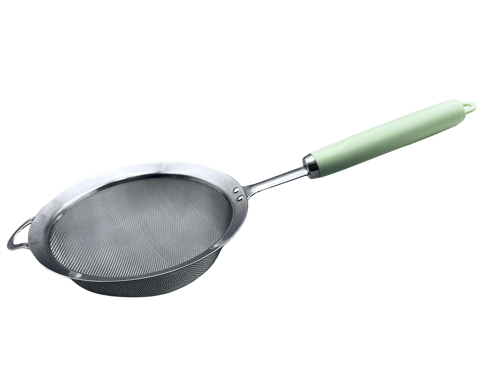 Medium Fine 40 Mesh Flour Sifter 18/8 Stainless Steel Strainer for Precise Filtering-image