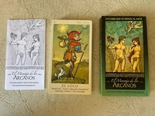 ARCANES MESSAGES MENSAJE ARCANOS 25 CARDS ORACLE DECK MADE IN SPAIN EVA IBANEZ