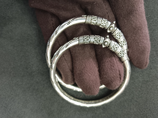 925 BIS hallmarked silver handmade bangles for your and your loved