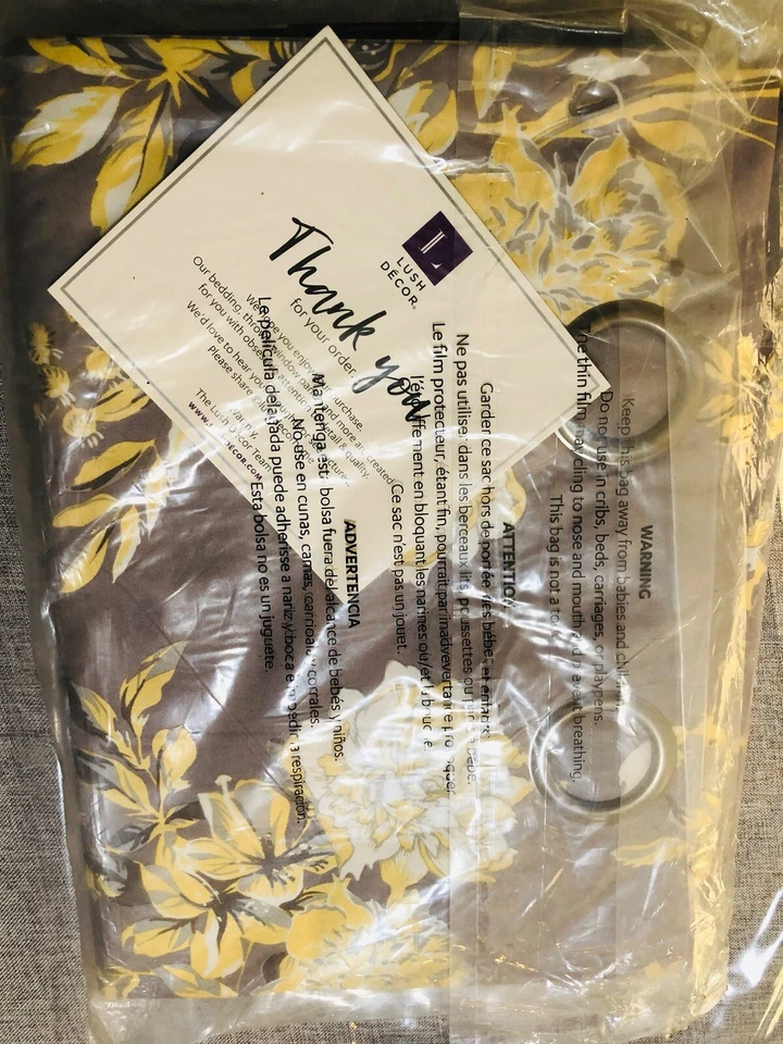 "Exuberante decoración granja pájaros y flores cortinas con ojal aislantes ~ 2 paneles 76"" x 84""" Foto 4 de 4