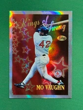 1997 Topps Series 2 Baseball Season's Best Kings of Swing #SB14 Mo Vaughn