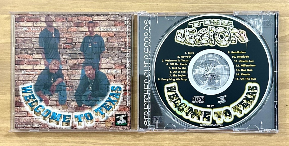CD ~ The Legion ~ Welcome To Texas ~ P.A. ~ 15 Tracks ~ 2000 ~ !L 