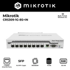 MikroTik CRS309-1G-8S+IN Commutateur de Bureau 9 Ports 1 Ethernet Gigabit 8 SFP+ 10Gbps