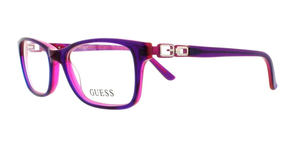 Marco óptico de plástico púrpura GUESS GU9131 083 49-16-135 GU 9131 RX AB Foto 2 de 2