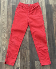 GUESS Georges Marciano Vintage 80's Ankle Zip size 14 Made In USA W23 L25