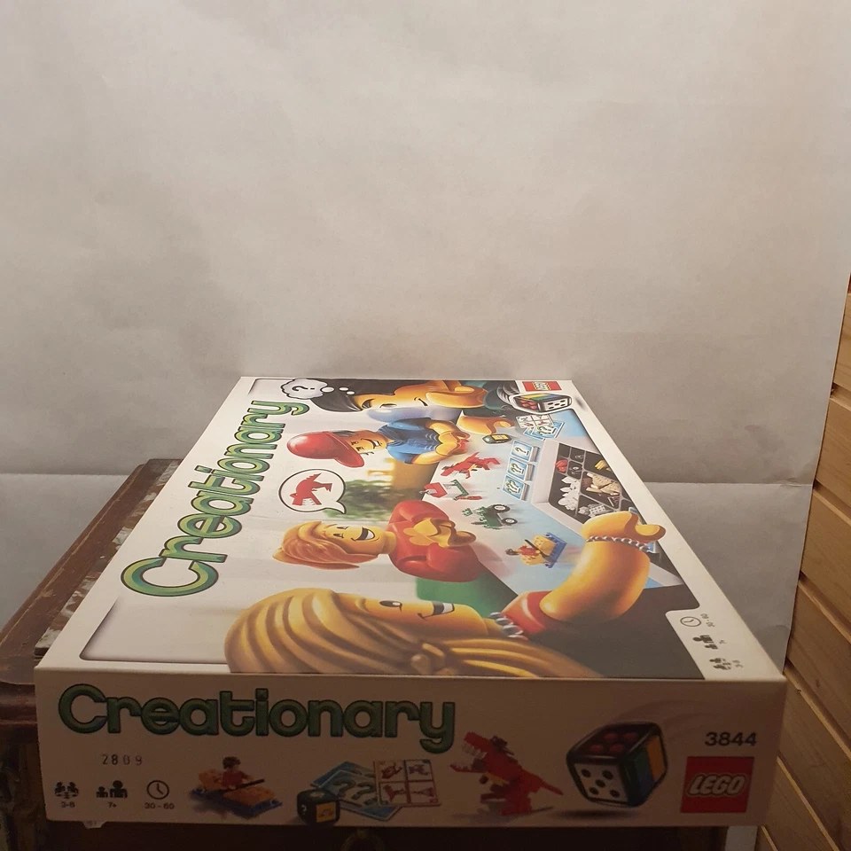 Lego Creationary 3844 Brettspiel Minifigur Kreativ Klemmbausteine Kinder - Bild 4 von 4
