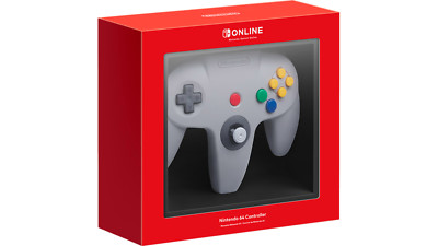 【新品未開封】Switch NINTENDO 64 コントローラー　4点セット 任天堂 ニンテンドー64 本体 コントローラー4個付 すぐ遊べる