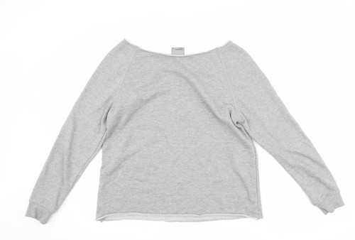 VERO MODA Womens Grey Cotton Blend Sweatshirt Size XS - Picture 2 of 12