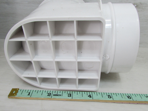 Kit de ventilación para secadora Cenipar ahorro de espacio 90 grados 4" interior con manguera de conductos - Imagen 8 de 15
