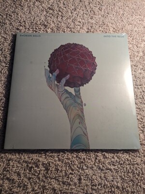 Broken Bells Into The Blue with Pink and Black Splatter Vinyl Foil xxx/1000 OOP