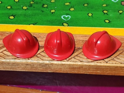 Casque De Pompier Chromé PLAYMOBIL - Pièce Détachée Occasion - Réf. 3403, 3234, 3236, 336...