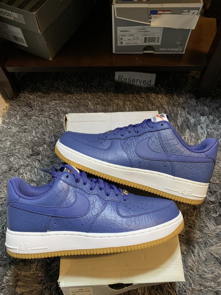 Nike Air Force 1 Low '07 LV8 Blue Legend Gum 718152-400 Mens Nike Air Force 1 Low '07 LV8 Blue Legend Gum 718152-400 Mens
