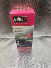 Genuine Weber Charcoal Grill Replacement Lid Handle #7405 - NEW Sealed Box 