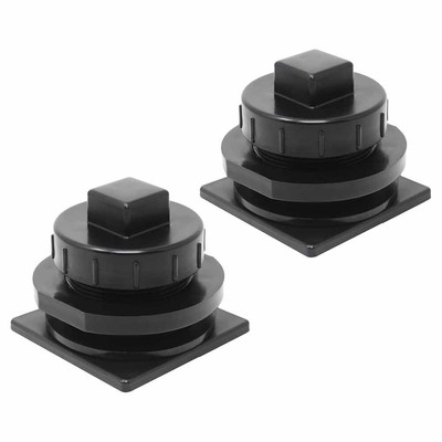 Efficient Cleaning Solution with 2PCS Drain Adapter Kit for Rubbermaid