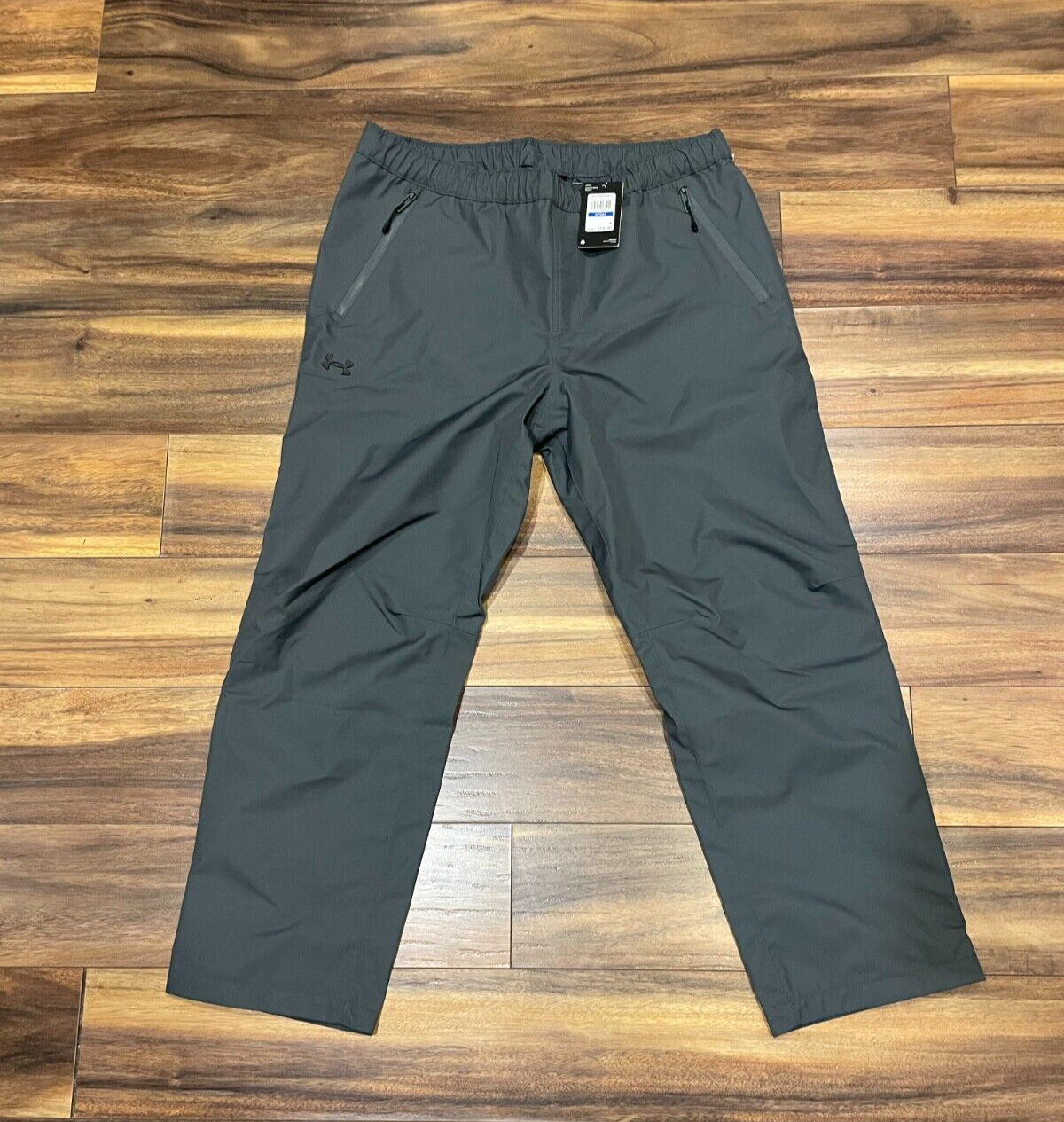 ALTRA NUOVI pantaloni da pioggia Under Armour da uomo foderati UA anti tempesta 1369255 012 (prezzo consigliato: $ 130)