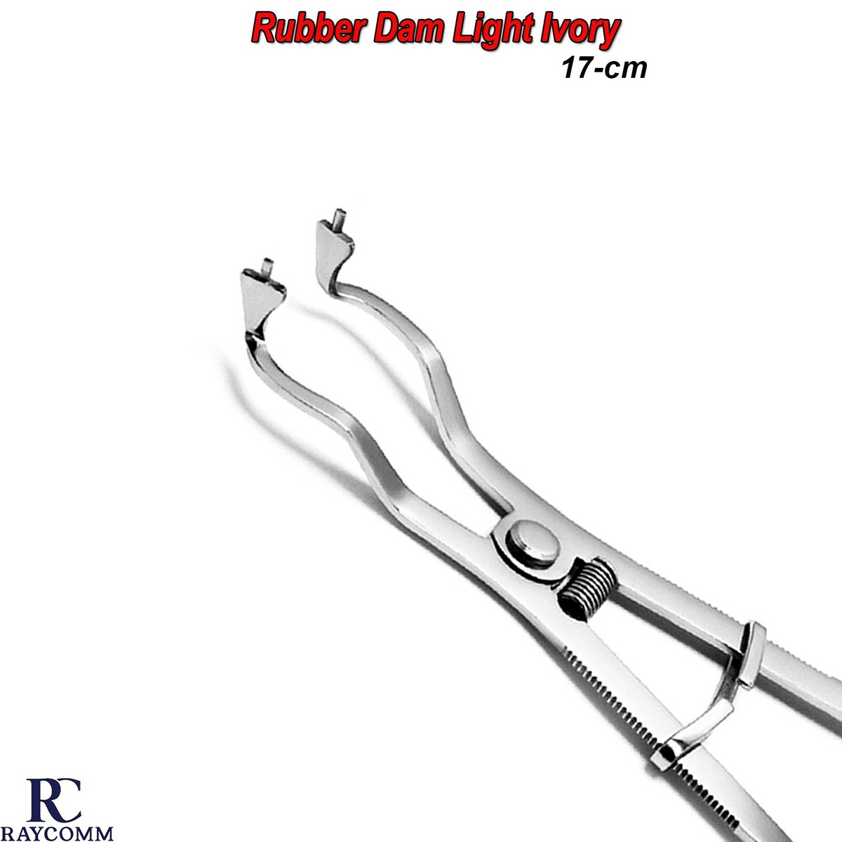 Pinces à Digue Dentaire (Rubber Dam Pliers) - Modèle Ivoire - Pour Dentisterie Et Endodontie - Neuf