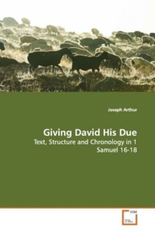 Thumbnail - Joseph Arthur | Giving David His Due | Taschenbuch | Englisch