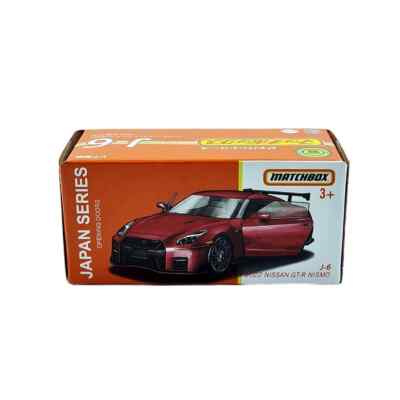 Matchbox Japan Series J6 2022 Nissan GT R Nismo SOLID RED 1:64