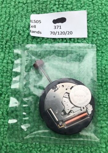 Movimento Orologio Ronda RL 505 Al quarzo, 3 lancette, Data 3, Parti Svizzere, NOS - Foto 2 di 3