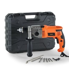 VonHaus Hammer Drill 1200W Two-Speed For Masonry, Brick, Metal, Wood