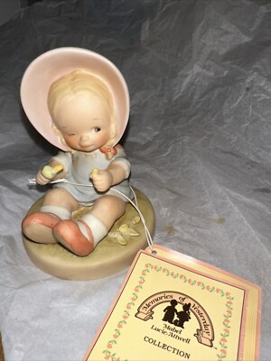 ''LUCK AT LAST-HE LOVES ME'' - Memories of Yesterday - Lucie Attwell Figurine