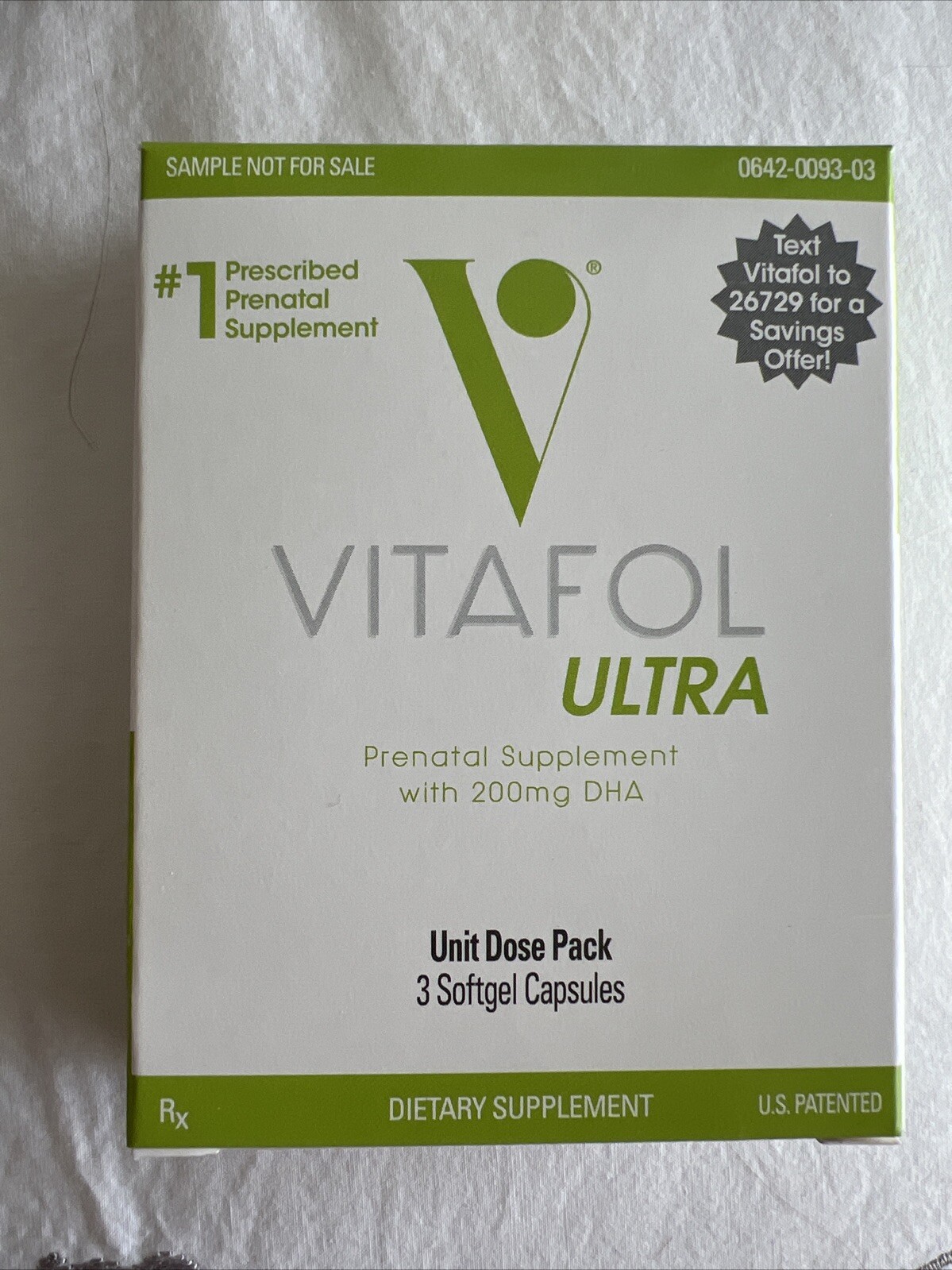 Prenatal Vitamins Vitafol First Step 15 Ct. New Sealed Boxes eBay