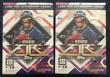 2020 Topps Fire Baseball Blaster Box Factory Sealed Lot of 2 Boxes