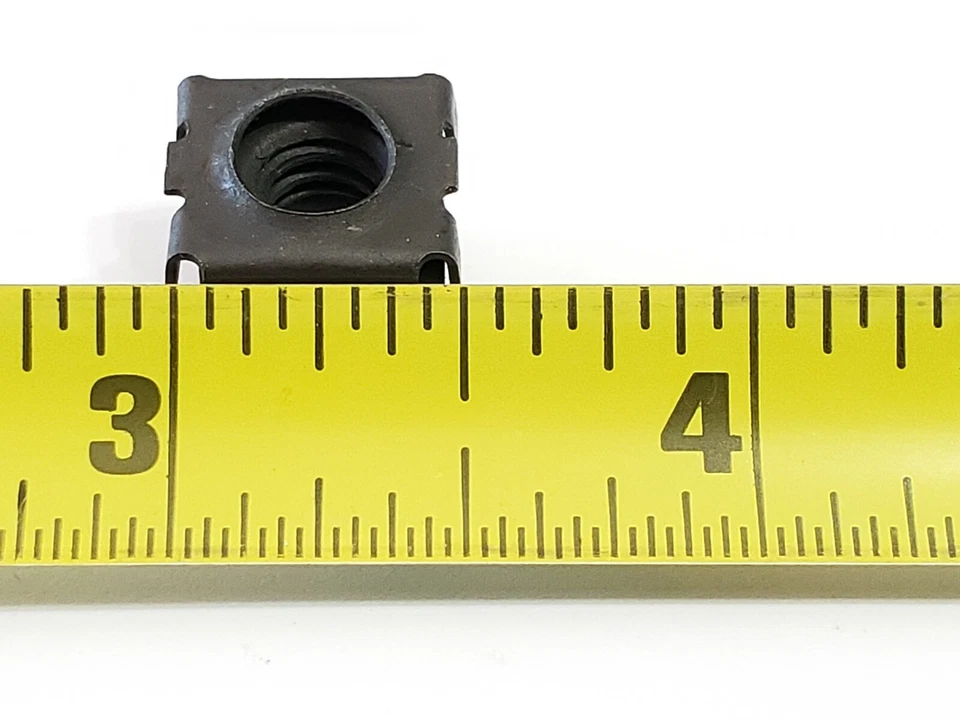 1/4-20 Cuerpo Guardabarros Puerta Radiador Soporte Tuerca Jaula Cuadrada Se Adapta a Chrysler 4 piezas TR Foto 3 de 4