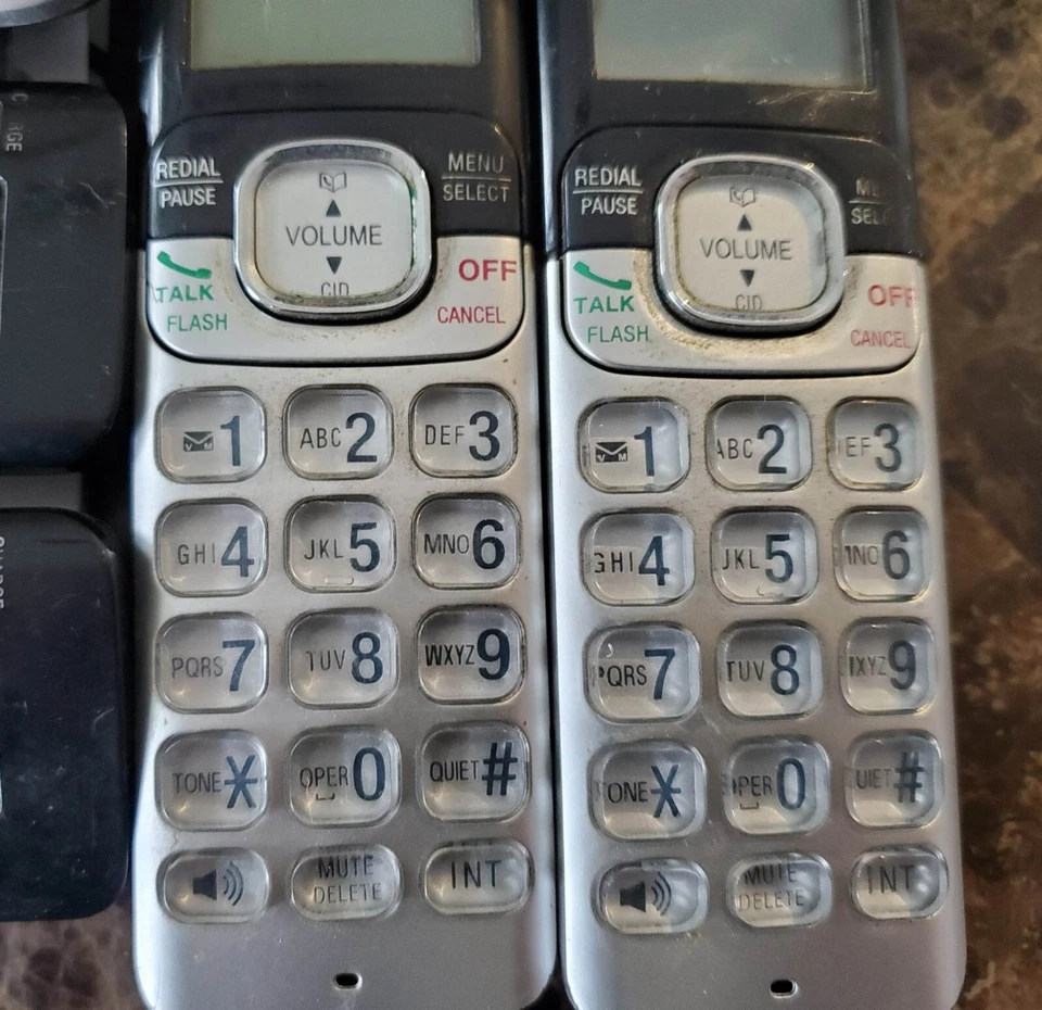 *VTech Bulk Lot - 4 Phones + 3 Chargers All working Great - Second Hand - Image 3 of 3