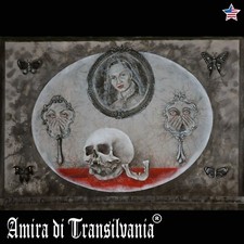 Art Contemporary Painting Figures Gothic Portrait Skull Mirror Famous Artist Art