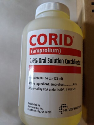 Corid 9.6% Oral Solution Coccidiostat