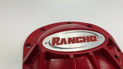 Rancho RS6218 Front Dana 30 Axle Differential Cover, Red For 97-18