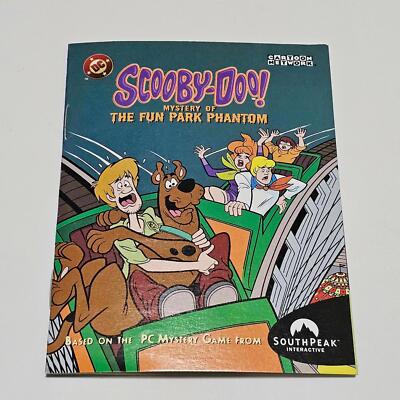 Scooby Doo In The Mystery Of The Fun Park Phantom Vintage 1999 DC Mini Comic