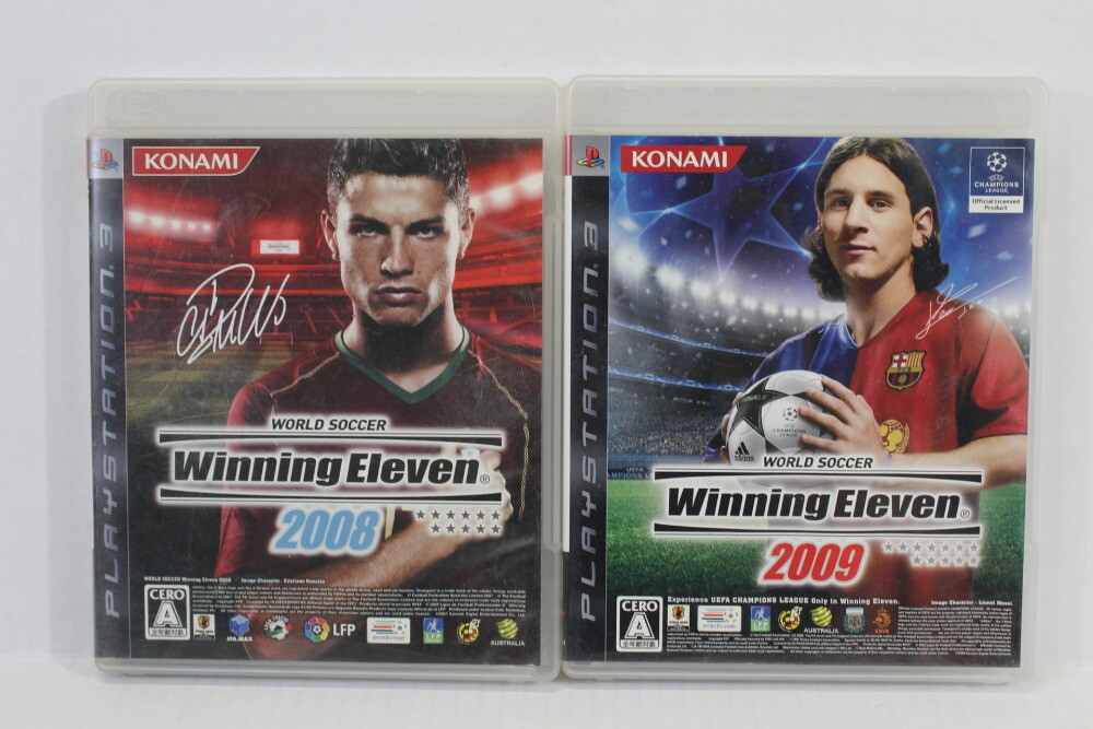 Lot 4 World Soccer Winning Eleven 2008 2009 2010 2014 Aoki Samurai