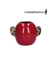 Rituali Domestici Pensami Vaso Orecchie Rosso E Oro/ Domestic Rituals Jar Ears