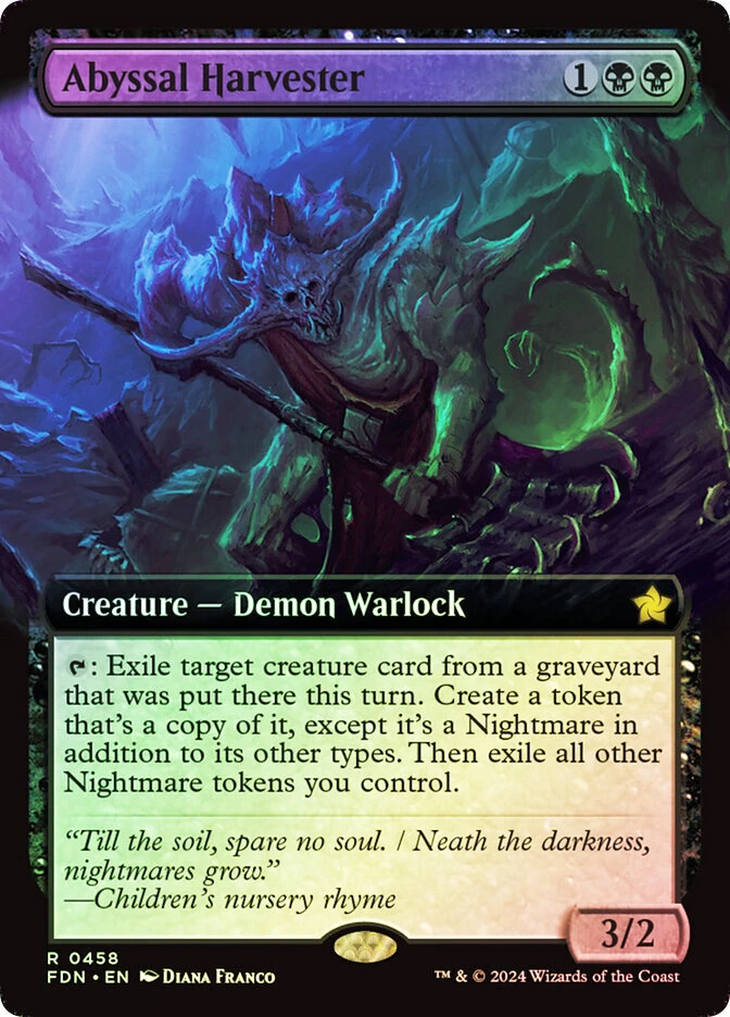 The Abyss Magic: The Gathering Individual Trading Card Games for