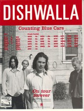 Dishwalla 1996 Ad- Counting Blue Cars Advertisement Q101 KNNC WBRU WXRK WDGE