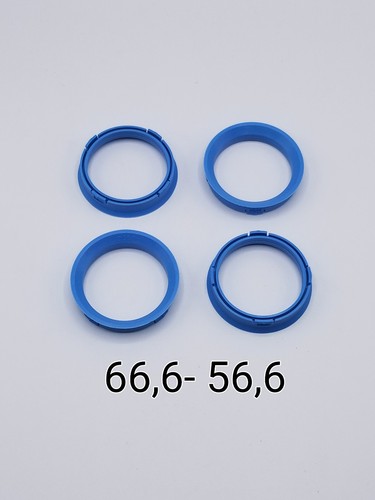 KIT 4 ANELLI DI CENTRAGGIO INTERNO/ESTERNO 66,6 - 56,6 - PER CERCHI IN LEGA - Imagen 2 de 3