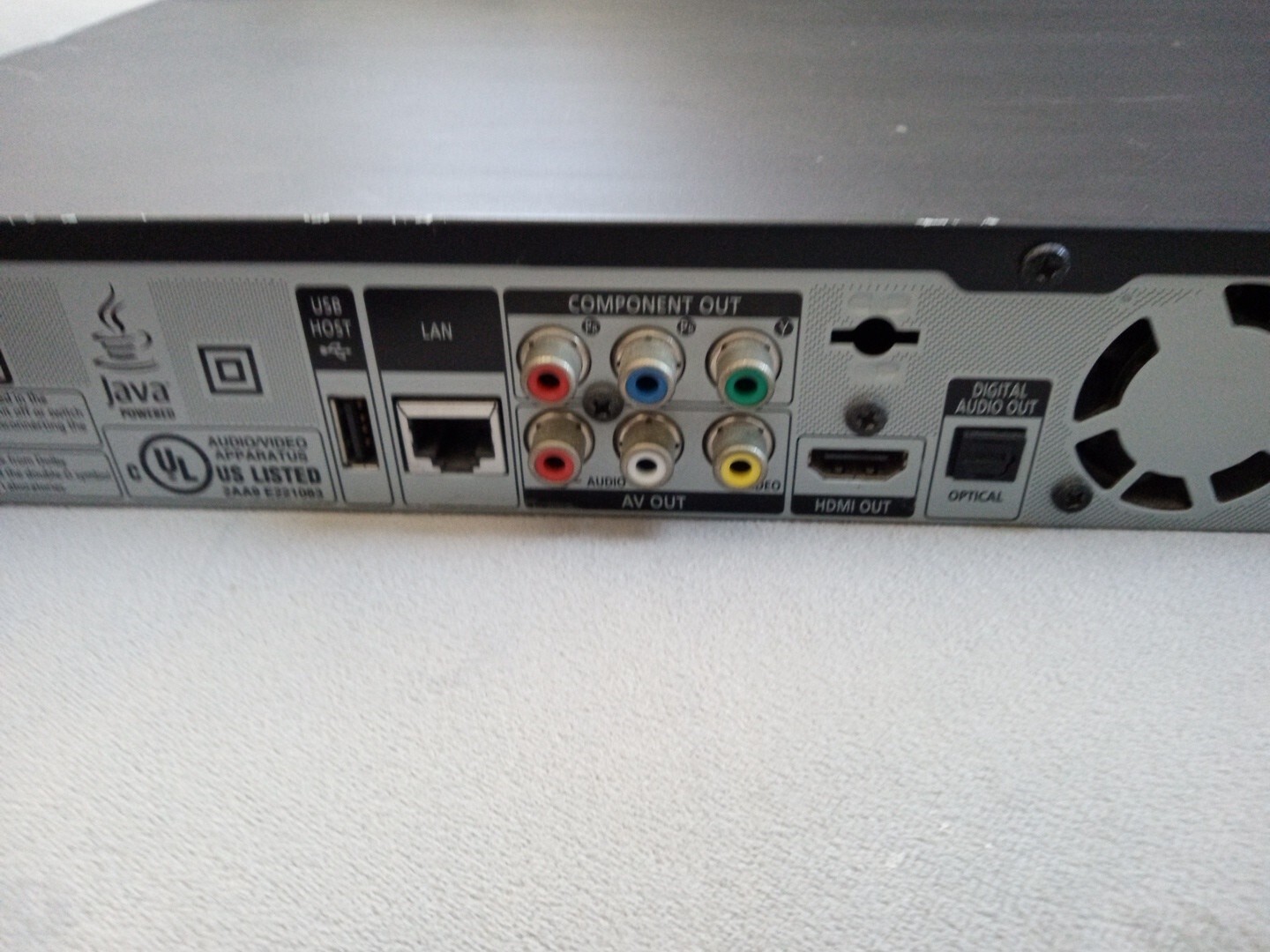 Samsung BDP1600 BluRay DVD CD Player model BDP1600, No Remote eBay