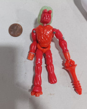1978 Mego Micronauts Aliens Membros Glow Brain Figure with Backpack  Blaster