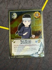 Naruto CCG - Neji Hyuga (Childhood) N703 Foil - NM/LP