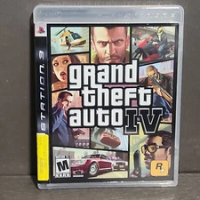 Grand Theft Auto IV 4 PlayStation 3 PS3 Complete