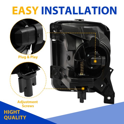 For 2013 2014 2015 2016 2017 2018 Dodge Ram 1500 Smoke Fog Lights Driving Lights - Picture 6 of 23