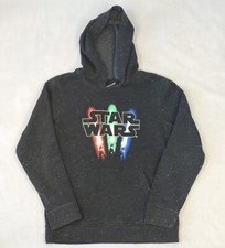 Star Wars Black Pullover Hoodie Boys Size XL 2016