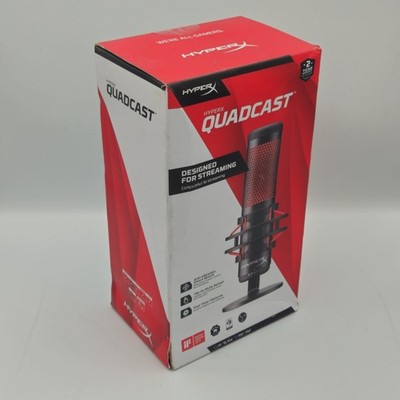 HyperX QuadCast USB Condenser Gaming Microphone (4P5P6AA)