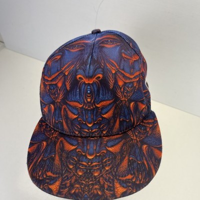 Grassroots California Luke Brown Spectral Eyes Hat Fitted Size 7 3/4