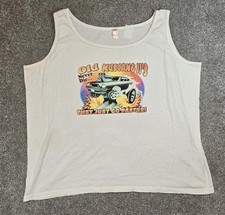 Vintage Mustang Tank Top Size 2xl Racing Speed Shop Tee
