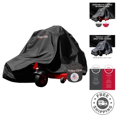 Heavy-Duty Black Lawn Mower Cover 79L x 46W x 55H - Complete Protection