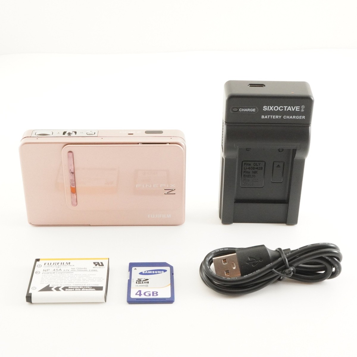 FUJIFILM FinePix Z300 Pink With 4GB SDHC Card Digital Camera from